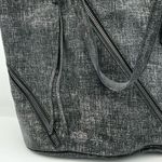 joe's jeans Joe’s Jeans Black Metallic Cloth Bucket Bag Purse Photo 2
