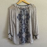 Robert Graham Robert‎ Graham Sheer Silk Blouse Size Small EUC Photo 2
