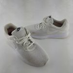 Nike  Running Shoes Womens 9.5 Tanjun White Athletic Sneakers 812655-110 Photo 3