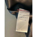 Donna Morgan  Faux Leather V-Neck Twist Detail Midi‎ Dress Burgundy Size 14 Photo 7