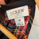 J.Crew  plaid loose fitting sleeveless blouse, size 4 Photo 3