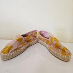 Soludos  X Wool and The Gang Floral Yellow Pink Espadrilles Women's Size 8 Photo 4