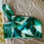 Guess by Marciano One Shoulder Leaf Print Crop Top  Photo 5