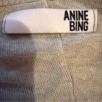 ANINE BING  Linen Long Sleeve Top Women’s‎ Size Small Lightweight Scoop Neck Photo 2