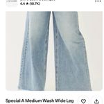 Lime Lush Wide-Leg Jeans Photo 2