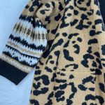 Torrid Plus 5X Cardigan Sweater Vegan Cashmere Duster Long Animal Print Soft Photo 4
