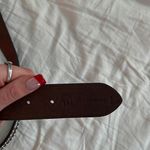 Leather And Turquoise Belt Blue Photo 3