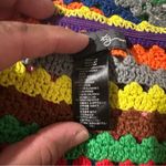 Twenty One Multicolor Crochet Halter Top Photo 2