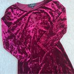 Lulus Lulu’s Gonna Be Alright Burgundy Velvet Dress Photo 3