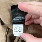 Katherine Barclay  tan faux leather belted cascading vest size S Photo 8