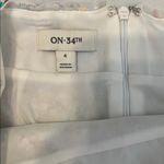 On 34th size 4 multi colored sequin mini skirt fully lined zipper like new Silver Photo 2