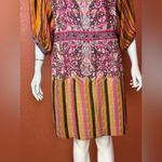 Anthropologie Sunpass Dress by Tanvi Kedia Orange Size S Beaded $198. E4 Photo 9