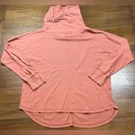 prAna Women’s Size XL Cowl Neck Long Sleeve Burnt Orange Sweatshirt Photo 0