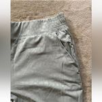 Athleta  Women’s Brooklyn Lined Texture Jogger Greenish Gray Size 14‎ Tall Photo 3