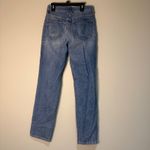 SLVRLAKE Stella Ripped High Rise Straight Leg Premium Denim Jeans Size 26 Blue Photo 3