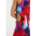 Rebecca Vallance Del Prado Midi Dress in Multicolor 4 Womens Cut out Cocktail Red Photo 11