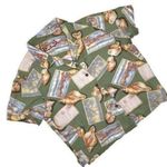 Caribbean Joe  hawaiian conch shell postcard short sleeve hawaiian shirt XL Photo 0