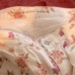 American Eagle Floral Balletcore High Wasted Rolled Hem Cotton Shorts EUC Sz 6 Photo 7