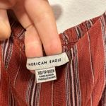 American Eagle  outfitters casual red stripped jumpsuit size XS! Photo 3