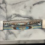 Victoria Emerson  Blue and Brown Beaded Bracelet Photo 1