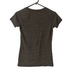 Old Time Gray Short Sleeve Casual V Photo 1