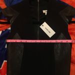 Helmut Lang NWT  black dress with leather inserts 0 Photo 2