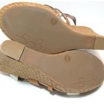 Jessica Simpson 'Casie' Ivory/Tan Leather Platform Photo 7