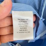 Rahi Bondi Gwen Blue Satin Open Back Romper Women’s Large NWOT Size M Photo 9