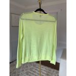 Forever 21  Mesh Shirt Neon Yellow Sheer Y2K Streetwear 90s Summer Boho Festival Photo 1