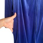 Vintage Jasmine Rose Glamorous Robe 1164 Blue Size L Photo 5