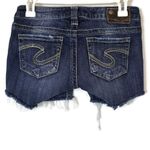 Silver Jeans Silver Tuesday Distressed Cut-Off Shorts Size 26 Photo 1