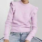 Wild Fable Wild Fables lilac lavender long sleeve ruffle sweater Photo 0