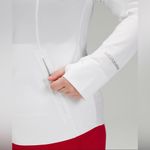 Lululemon NWT  Mist Over Hooded Windbreaker White Size 4 Photo 3