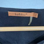 Belldini Black Long Sleeve V Neck Sweater with Rhinestones Slim Fit Dressy Size L Photo 4