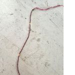 Shashi Aisha Rainbow Purple Crystal Beaded Necklace with Leather Pouch Photo 6