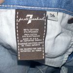7 For All Mankind Aztec southwest blue luxe 26 skinny jeans Photo 2