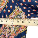 Free People  Magic Mystery Tunic Dress Womens S Boho Mixed Print Bell Sleeve Photo 9