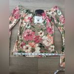 Polly & Esther  Pink Floral Off-Shoulder Top Photo 2