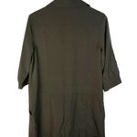 Costa Blanca Olive Green Short Sleeve Shirt Mid Length Jacket S Photo 1