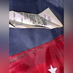 Disney Vintage  Mickey Mouse canvas Blue wallet American flag design Photo 4