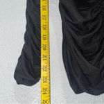 Reformation  Esra Queen Anne Neck Knit Top Black Size Large New Without Tags Photo 3