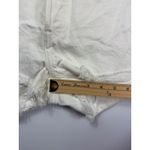Levi's  501‎ High Rise Denim Shorts Frayed Hem White Premium Size 30 Photo 5