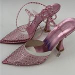 Stuart Weitzman  Glam x Curve 100 Wrap Pump in Light Pink/Cotton Candy Photo 7