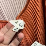 ALC Frank NEW A.L.C. Ariya Pleated Cutout Back Maxi Dress size 4 designer NWT Photo 9