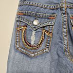 True Religion World Tour Joey Super T Jeans Womens 30x31 Thick Stitching Y2K Photo 4