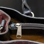 Patricia Nash Leather Primrose Satchel Rustic Mums Floral Shoulder Bag NO STRAP Photo 14