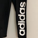 Adidas  women’s black leggings cropped climate size M Photo 2