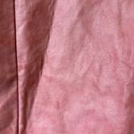 House Of CB  'Kiera' Warm Pink Vegan Leather Oversized Blazer NWOT size‎ M Photo 5