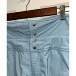 Free People Movement Look Out Nylon Pants Cargo Style Size Small Ski Baggy Blue Photo 12