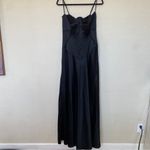House Of CB  S A-C  'Anabella' Black Lace Up Maxi Dress‎ NWOT Photo 4
